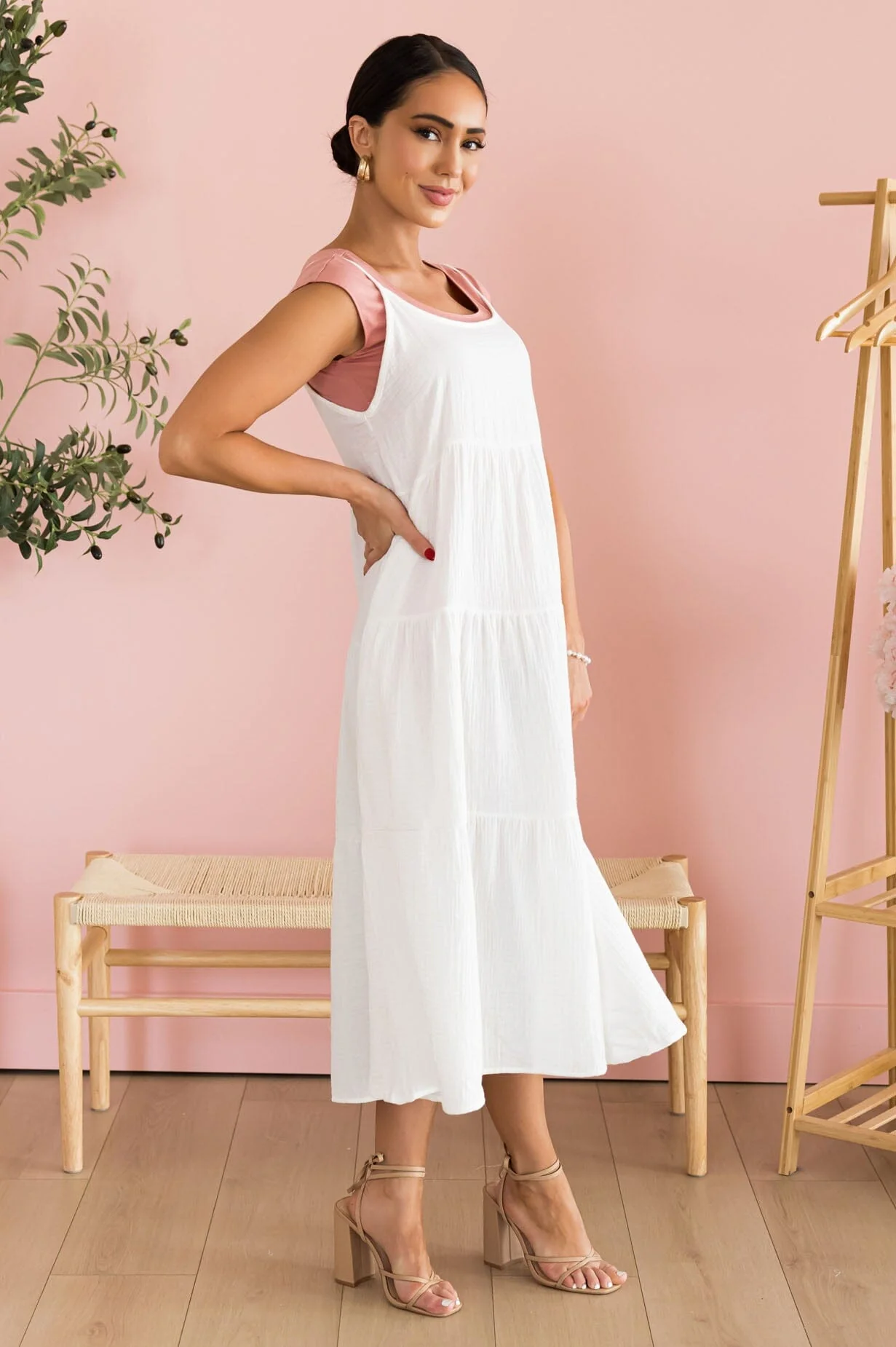 The Loranna White Dresses - XNAUWBI