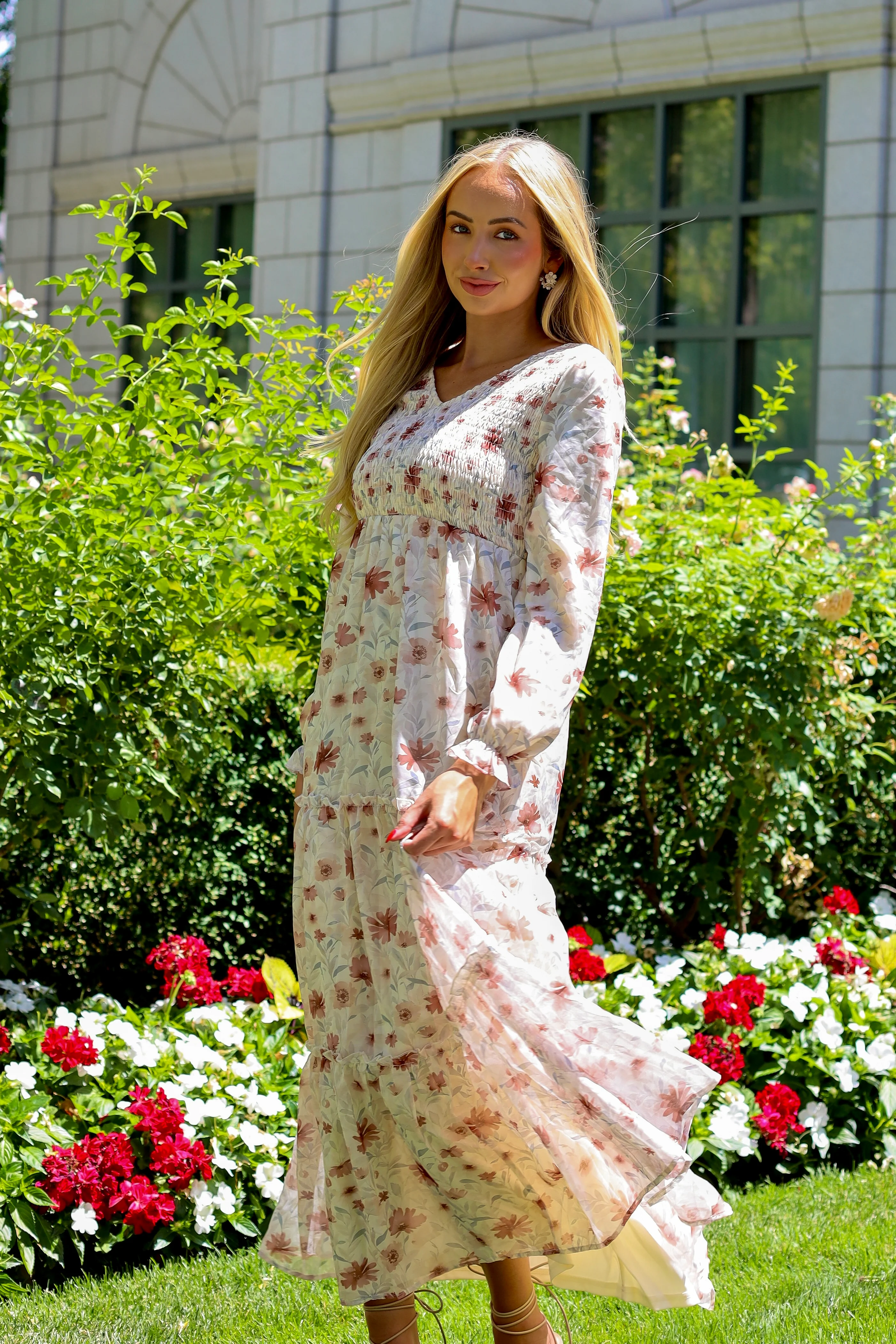 The September Burnished Bloom Dresses - XNAUWBI