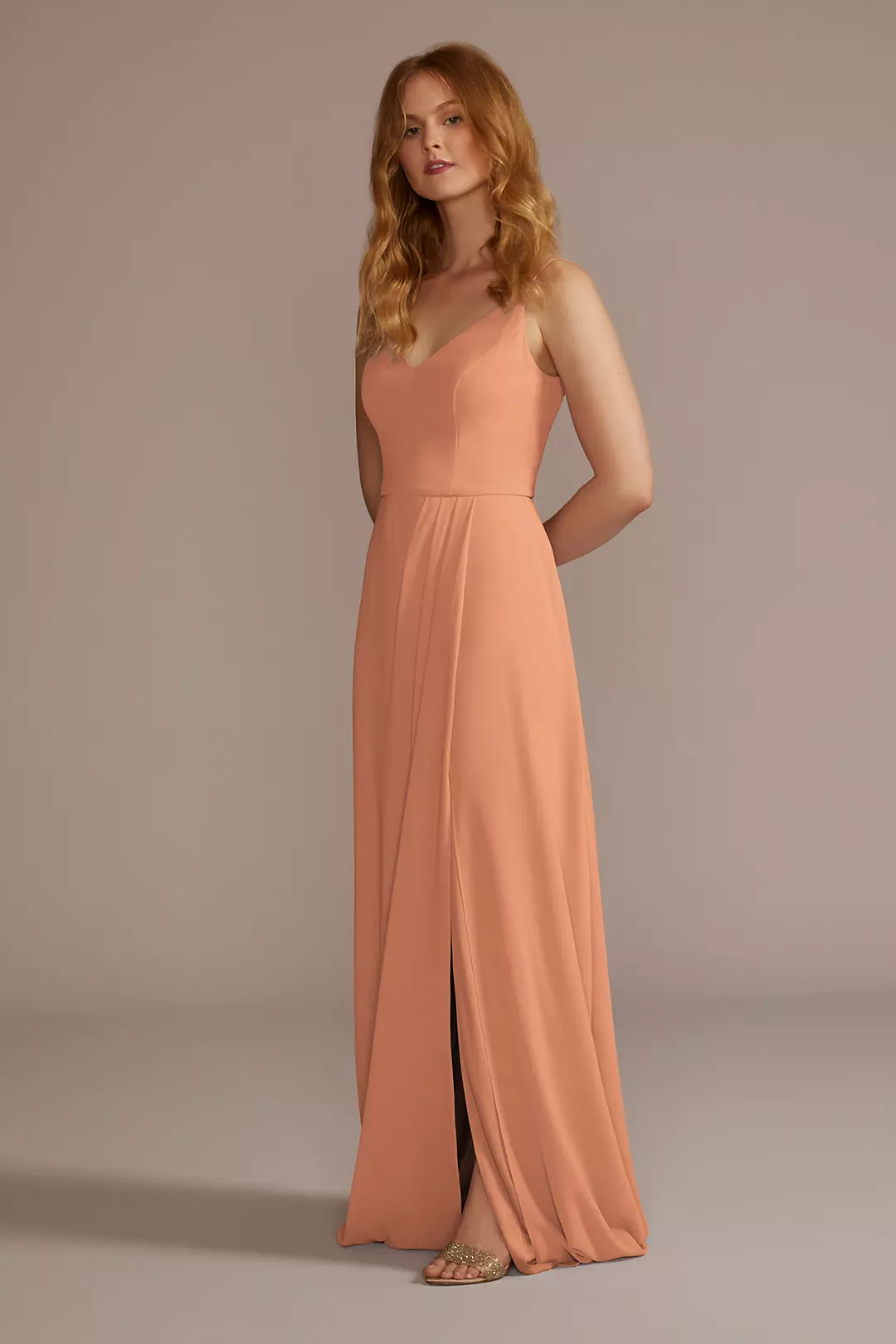 Chiffon Spaghetti Strap Dresses - XNAUWBI
