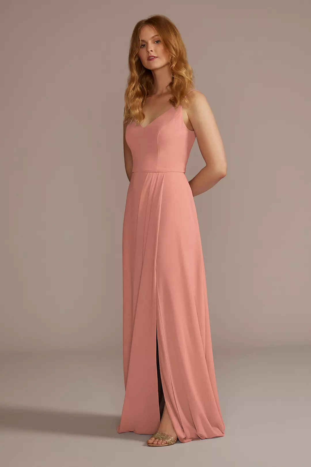 Chiffon Spaghetti Strap Dresses - XNAUWBI