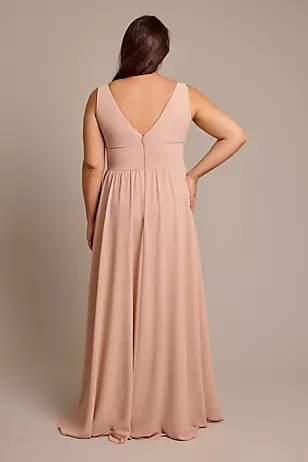 Chiffon Tank A-Line Dresses - XNAUWBI