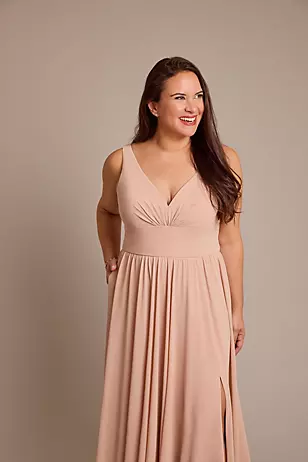 Chiffon Tank A-Line Dresses - XNAUWBI
