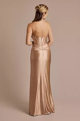 Sculpting Satin Sweetheart Mermaid Dresses - XNAUWBI