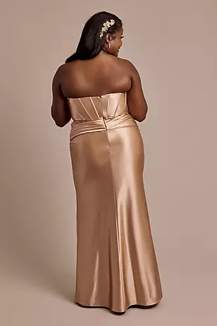 Sculpting Satin Sweetheart Mermaid Dresses - XNAUWBI