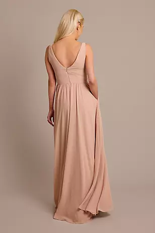 Chiffon Tank A-Line Dresses - XNAUWBI