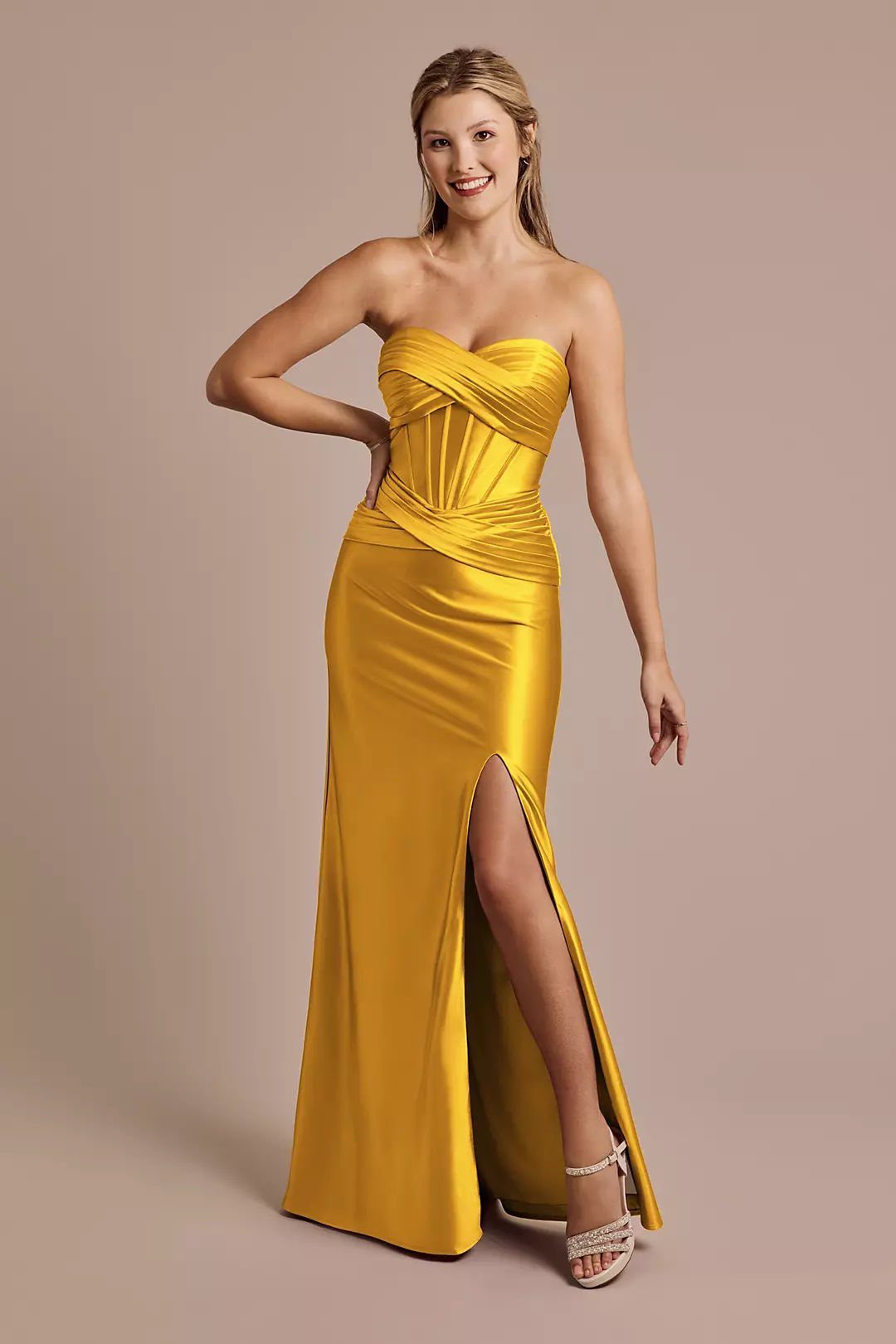 Sculpting Satin Sweetheart Mermaid Dresses - XNAUWBI