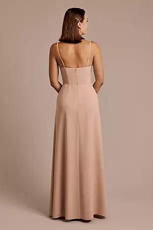 Chiffon Spaghetti Strap Sheath Dresses - XNAUWBI