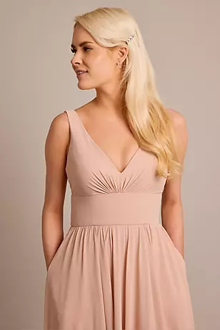 Chiffon Tank A-Line Dresses - XNAUWBI
