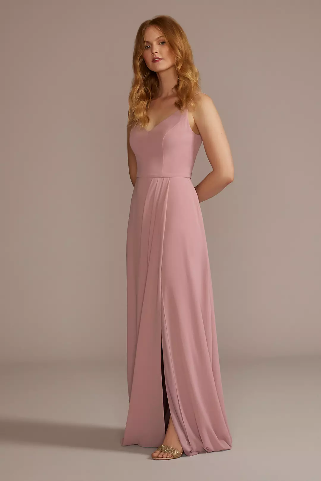 Chiffon Spaghetti Strap Dresses - XNAUWBI