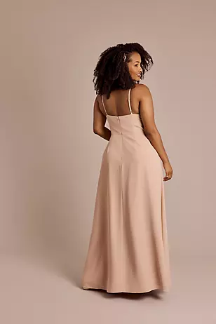 Chiffon Spaghetti Strap Sheath Dresses - XNAUWBI