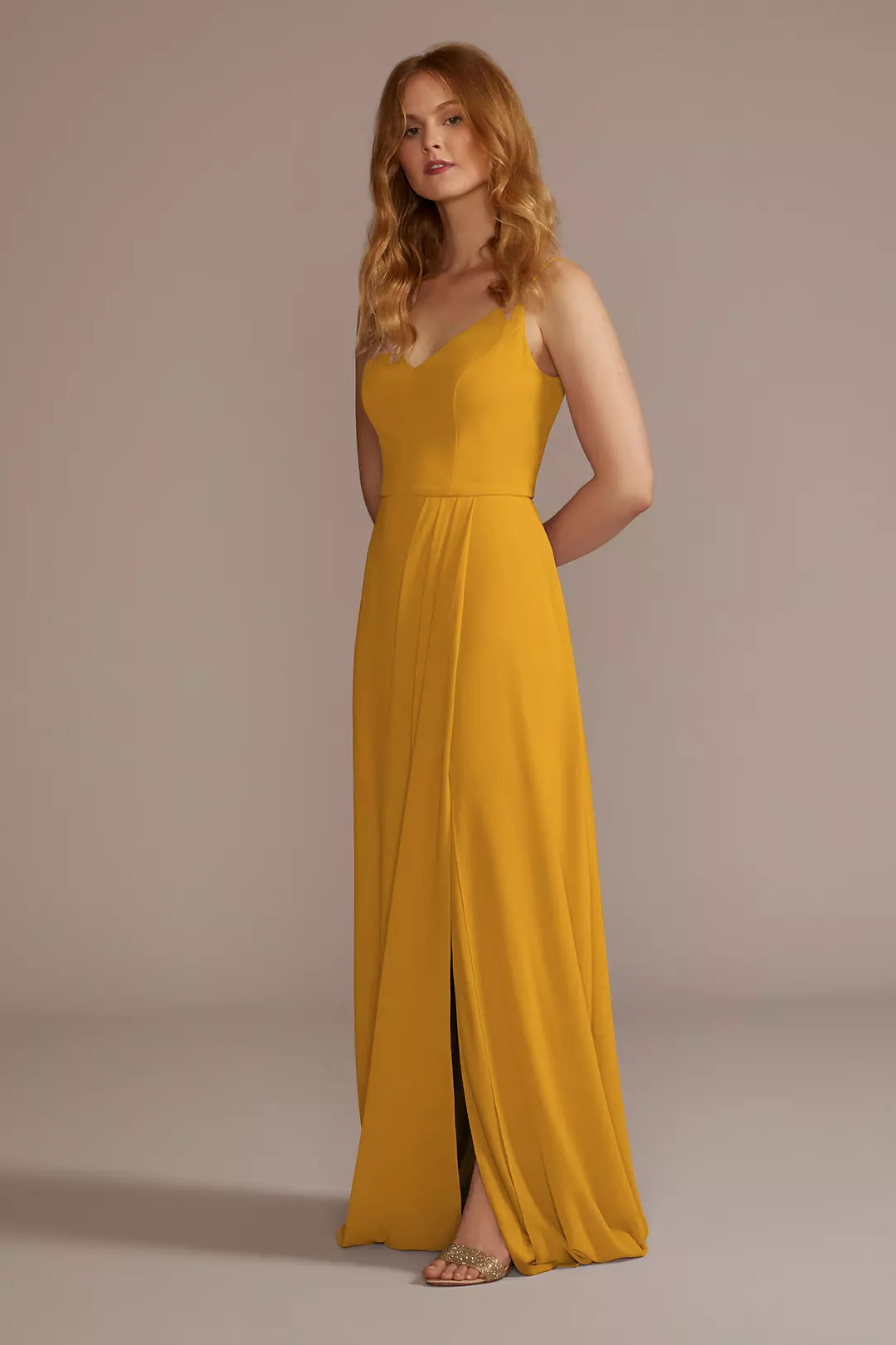 Chiffon Spaghetti Strap Dresses - XNAUWBI