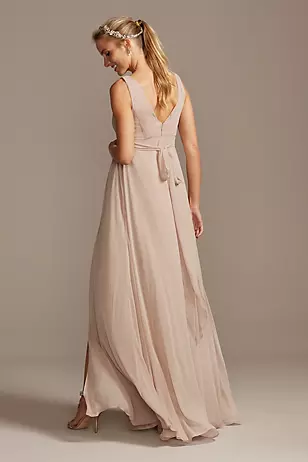 Pleated Tank Chiffon Maternity Dresses - XNAUWBI