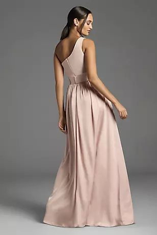 White by Vera Wang One-Shoulder Dresses - XNAUWBI