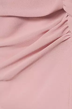 Strapless Chiffon Notch Neck A-Line Dresses - XNAUWBI