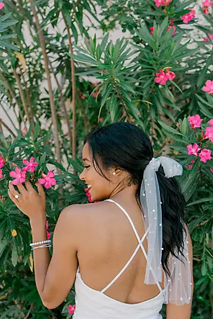 Ruched Skinny Strap Dress with Lace Slit Dress - XNAUWBI