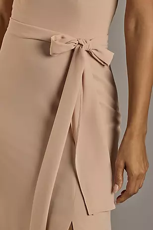 Convertible One-Shoulder Chiffon Dresses - XNAUWBI