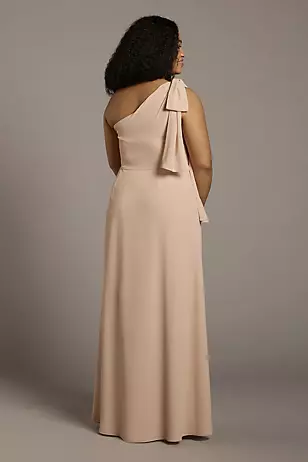 Convertible One-Shoulder Chiffon Dresses - XNAUWBI