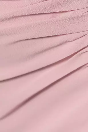 Chiffon Spaghetti Strap Notch Neck A-Line Dresses - XNAUWBI