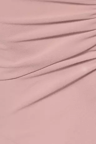 Chiffon Off-Shoulder Notch Neck A-Line Dresses - XNAUWBI