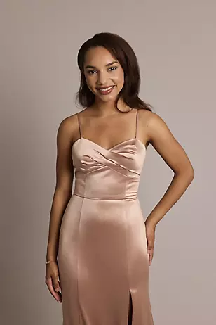 Sculpting Matte Satin Low-Back Mermaid Dresses - XNAUWBI