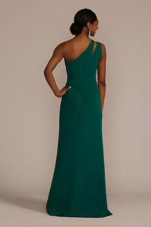 Stretch Crepe One-Shoulder Dresses - XNAUWBI