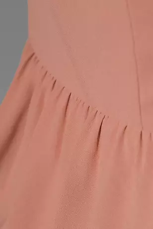 Chiffon Tiered Asymmetrical Sheath Dresses - XNAUWBI