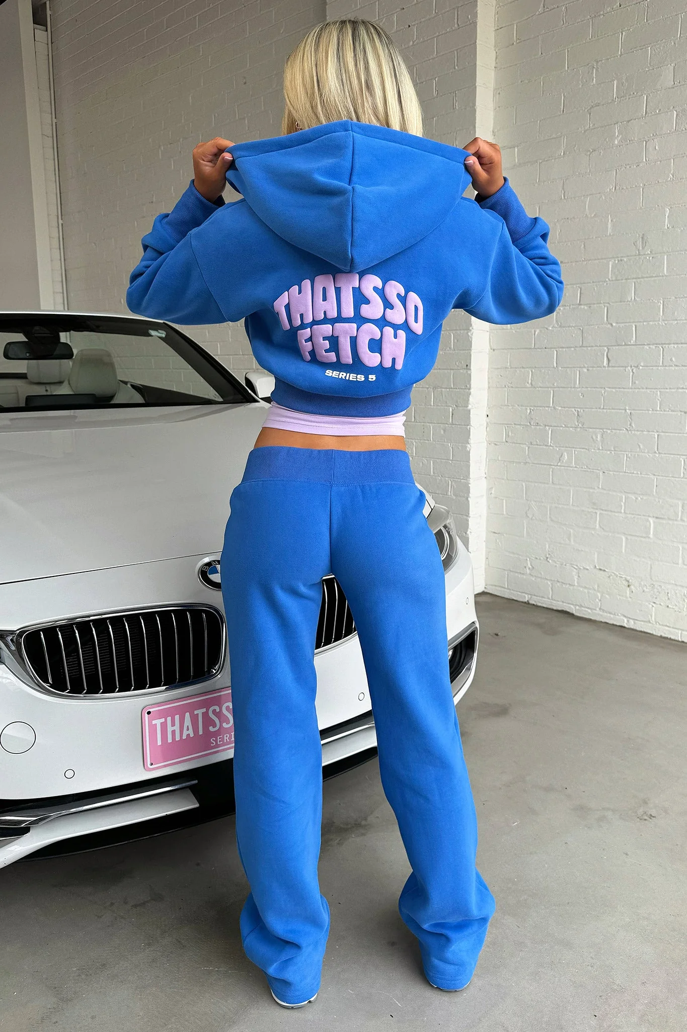Series 5 Cropped Jacket - Royal Blue - XNAUWBI