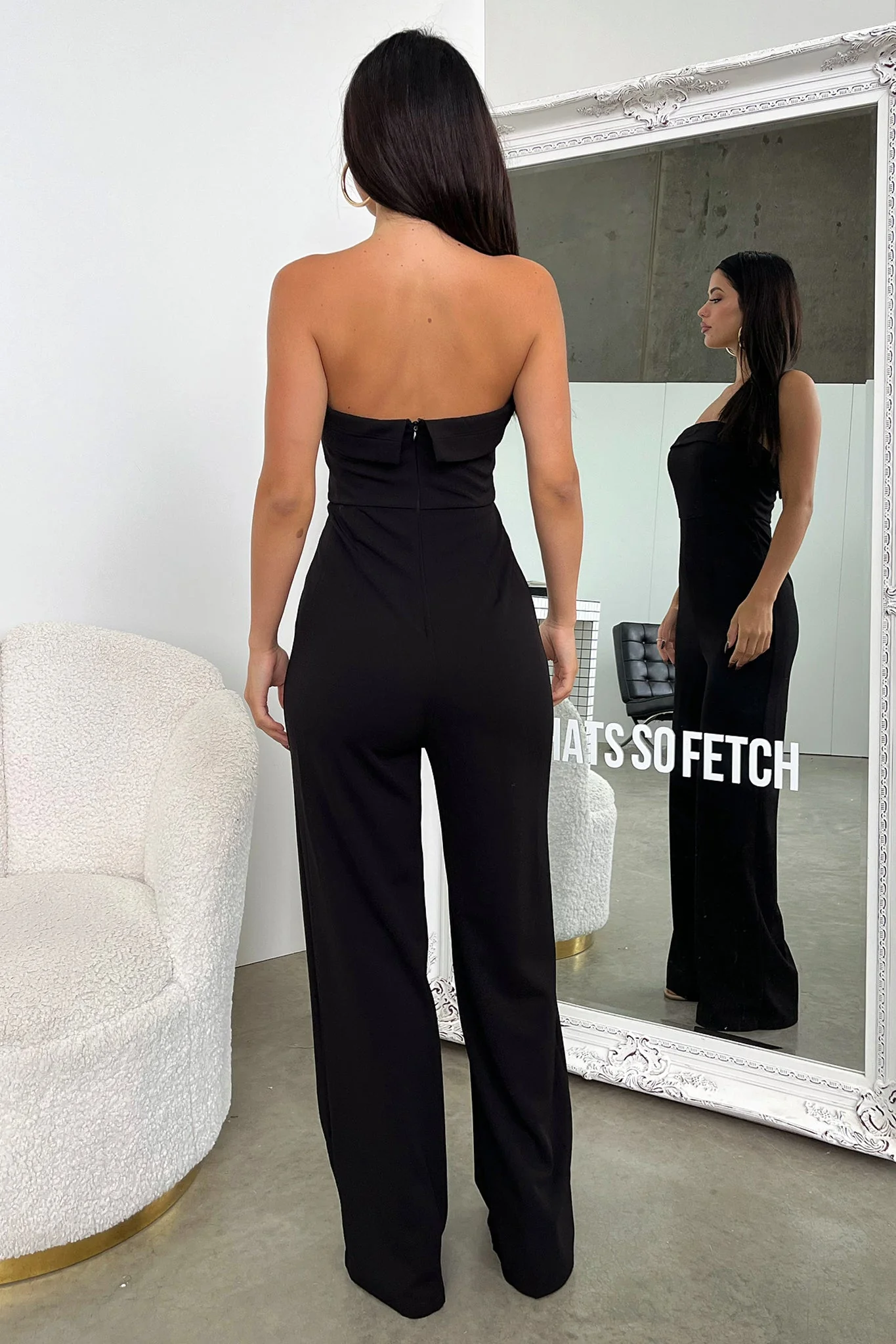 Desiree Jumpsuit - Black - XNAUWBI