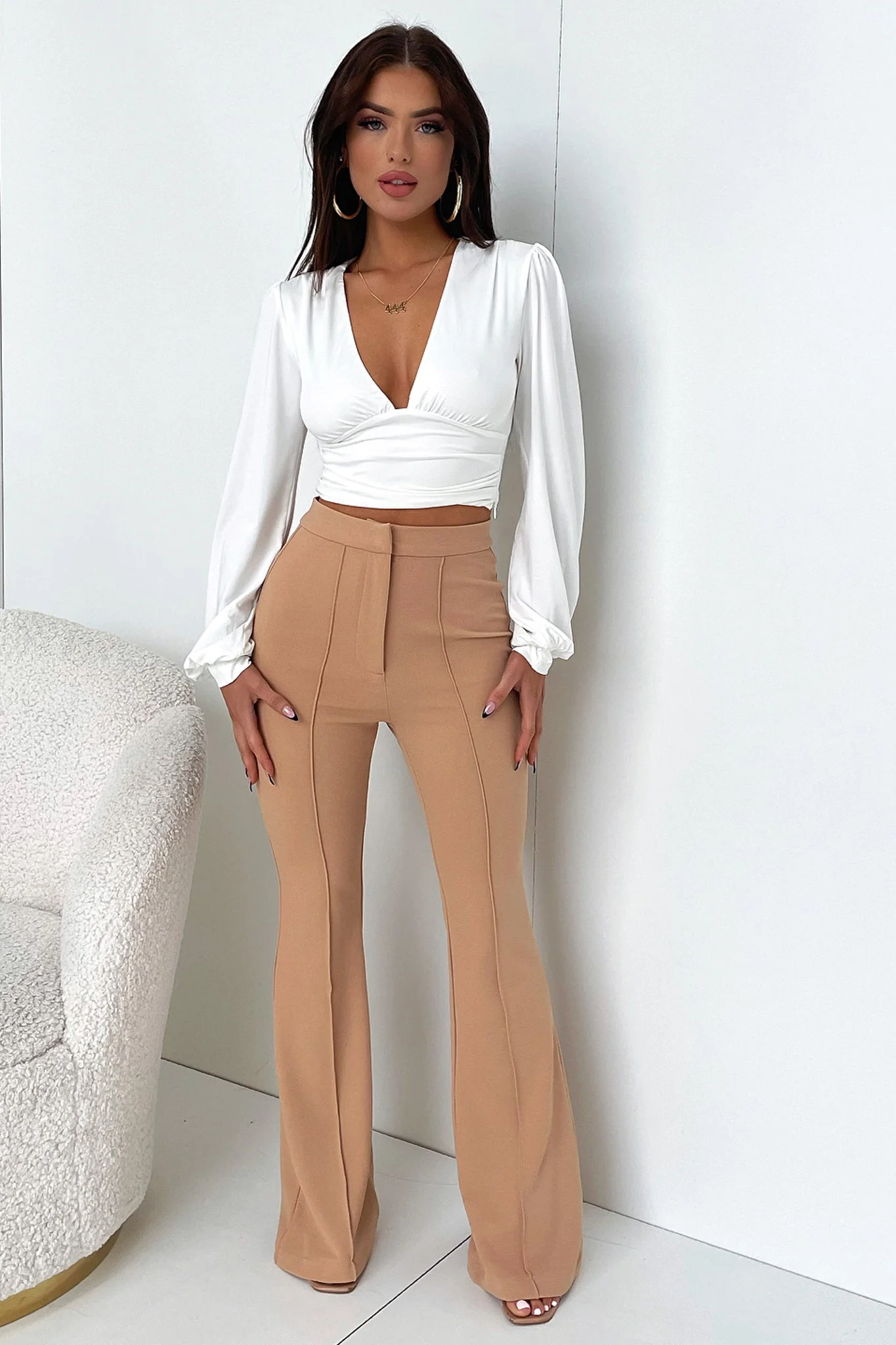 Token Flare Pants - Tan - XNAUWBI