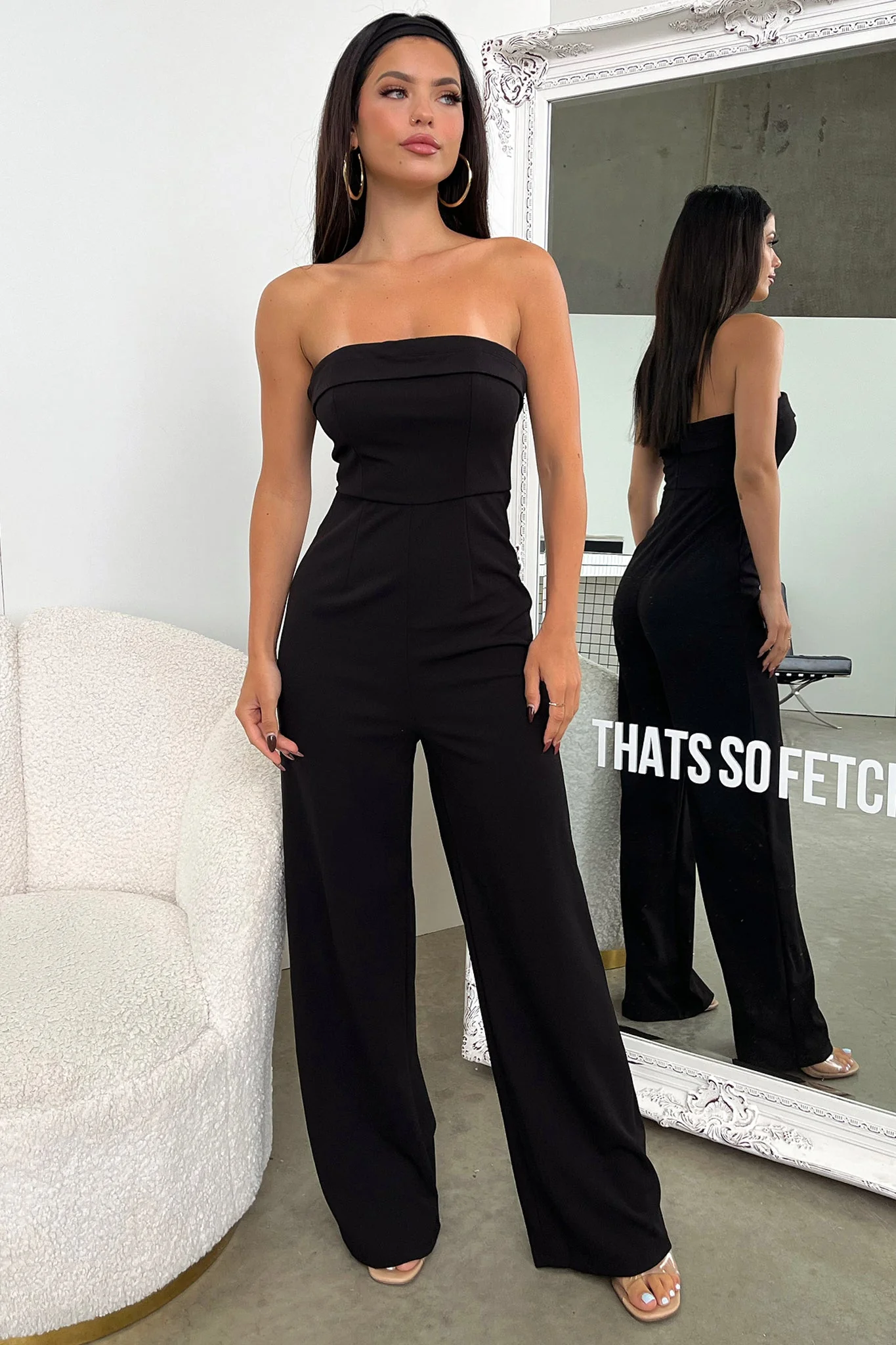 Desiree Jumpsuit - Black - XNAUWBI