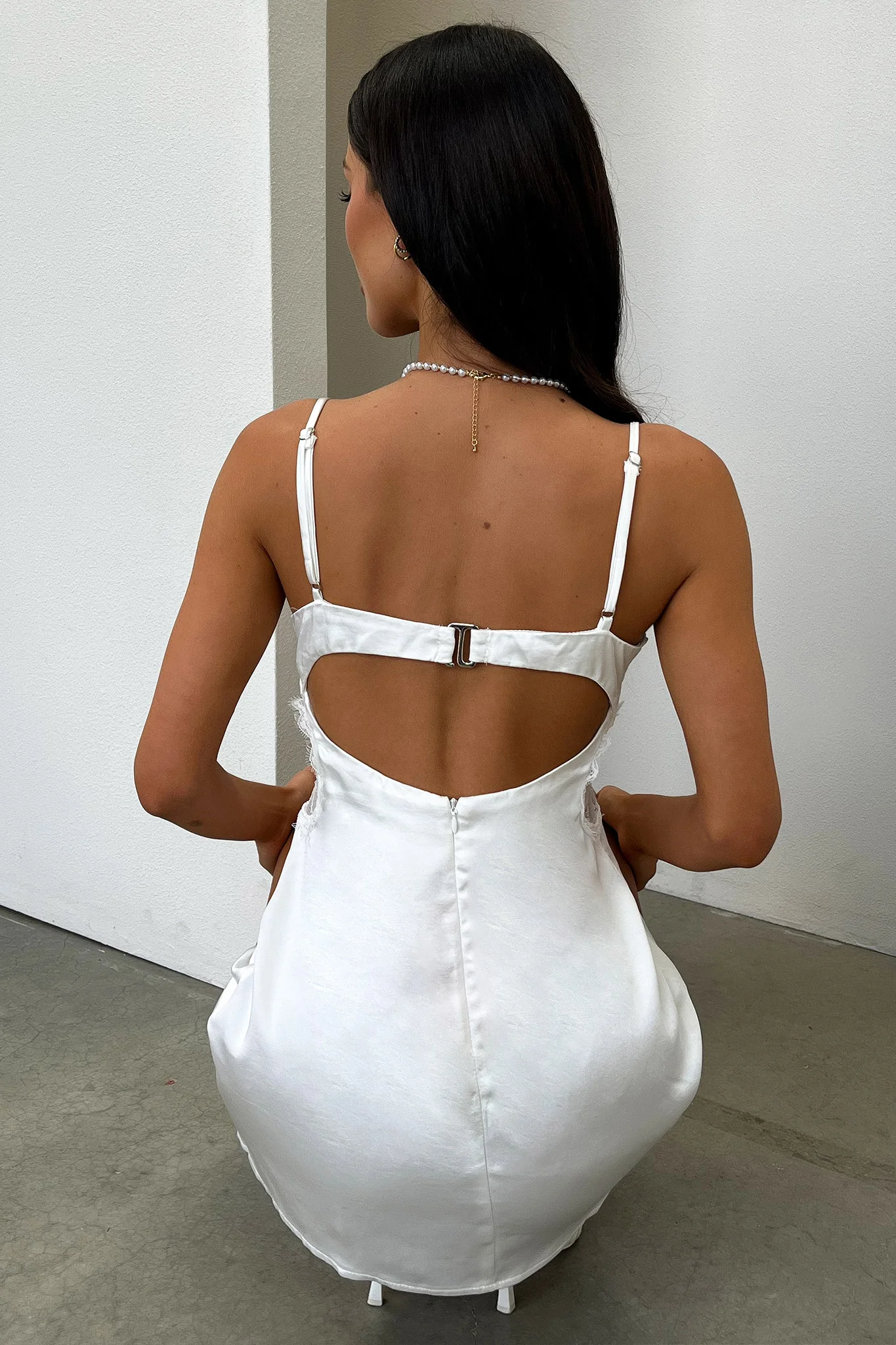 Jupiner Mini Dress - White - XNAUWBI