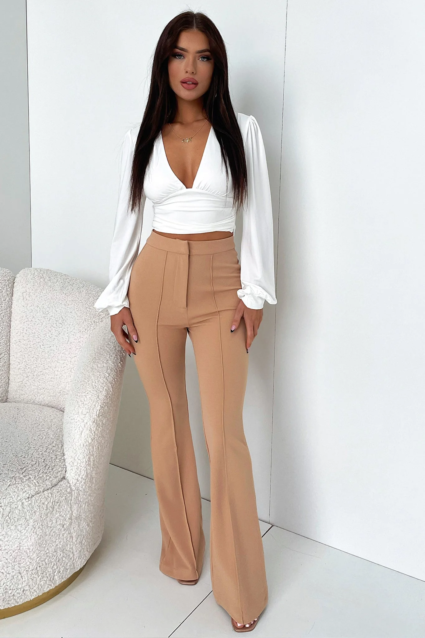 Token Flare Pants - Tan - XNAUWBI