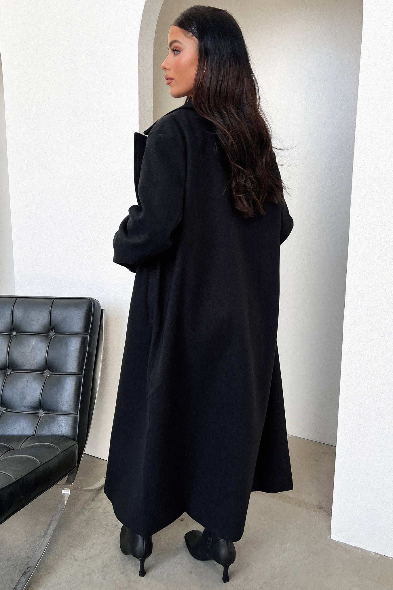 Odelia Coat - Black - XNAUWBI