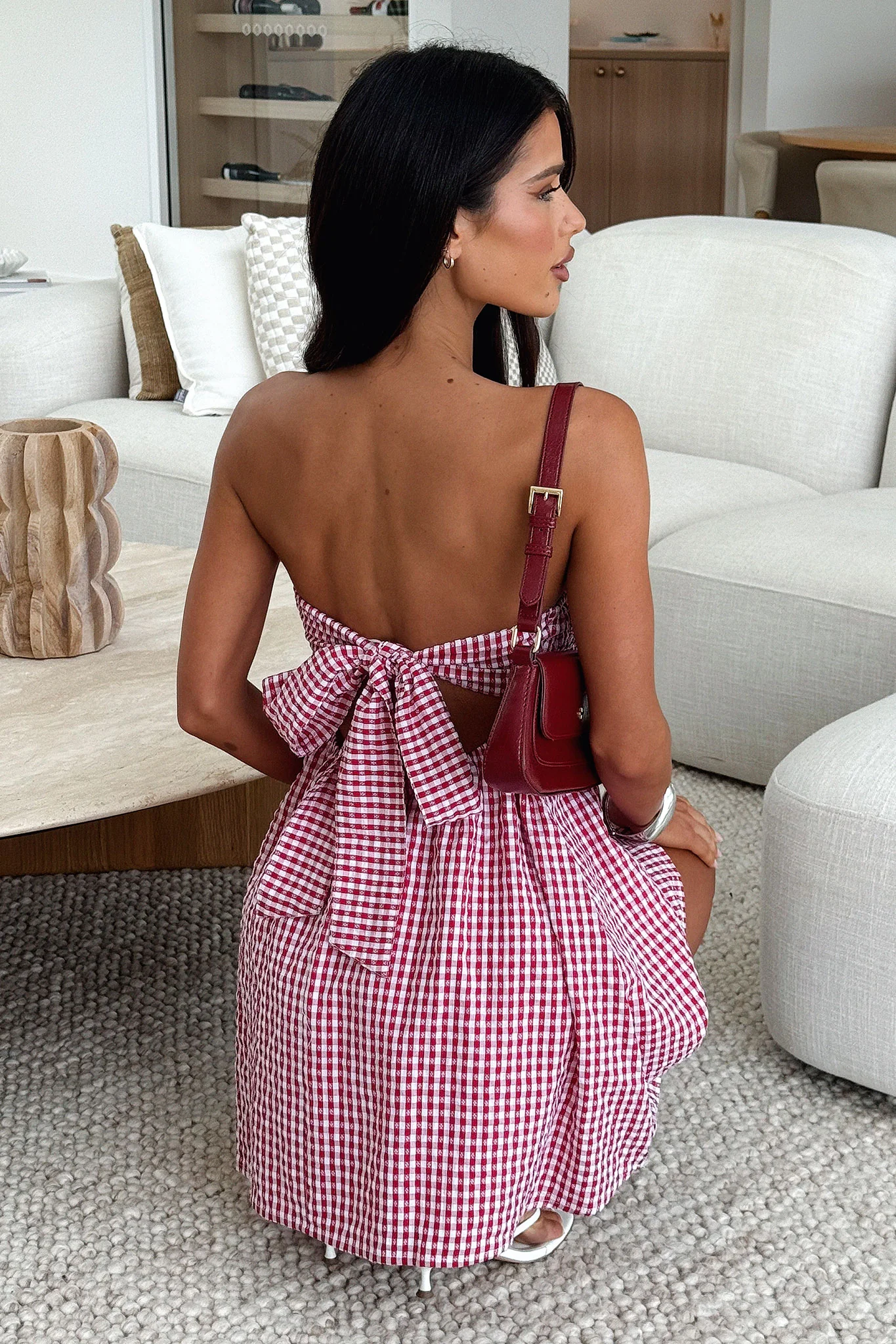 Juniper Strapless Mini Dress - Red - XNAUWBI