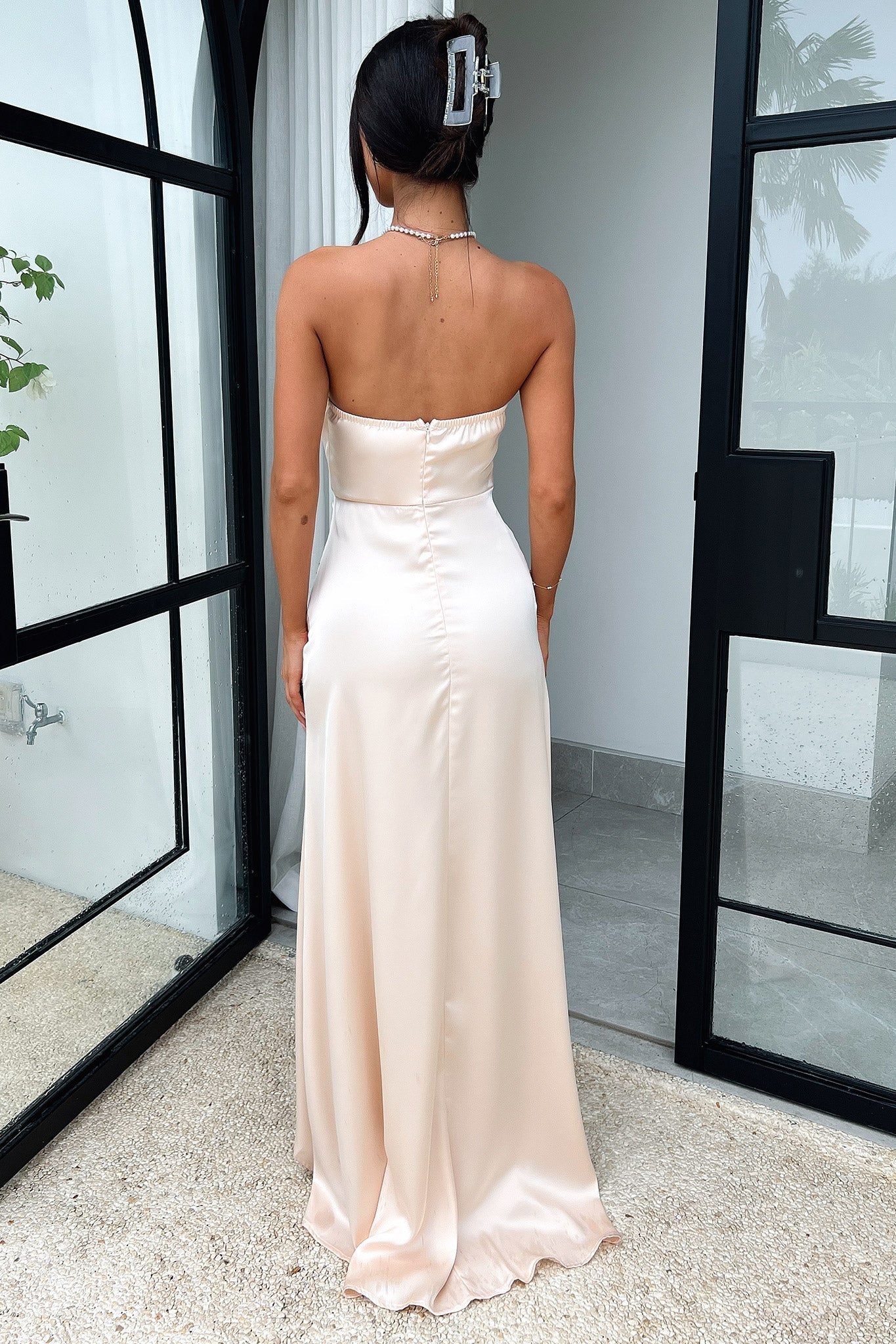Fleur Maxi Dress - Champagne - XNAUWBI