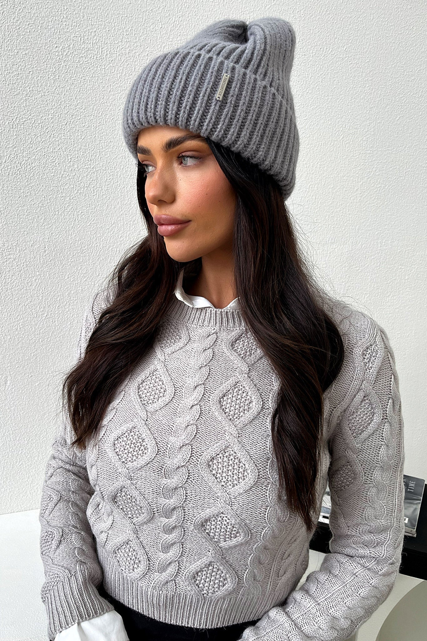 Luna Beanie - Grey - XNAUWBI
