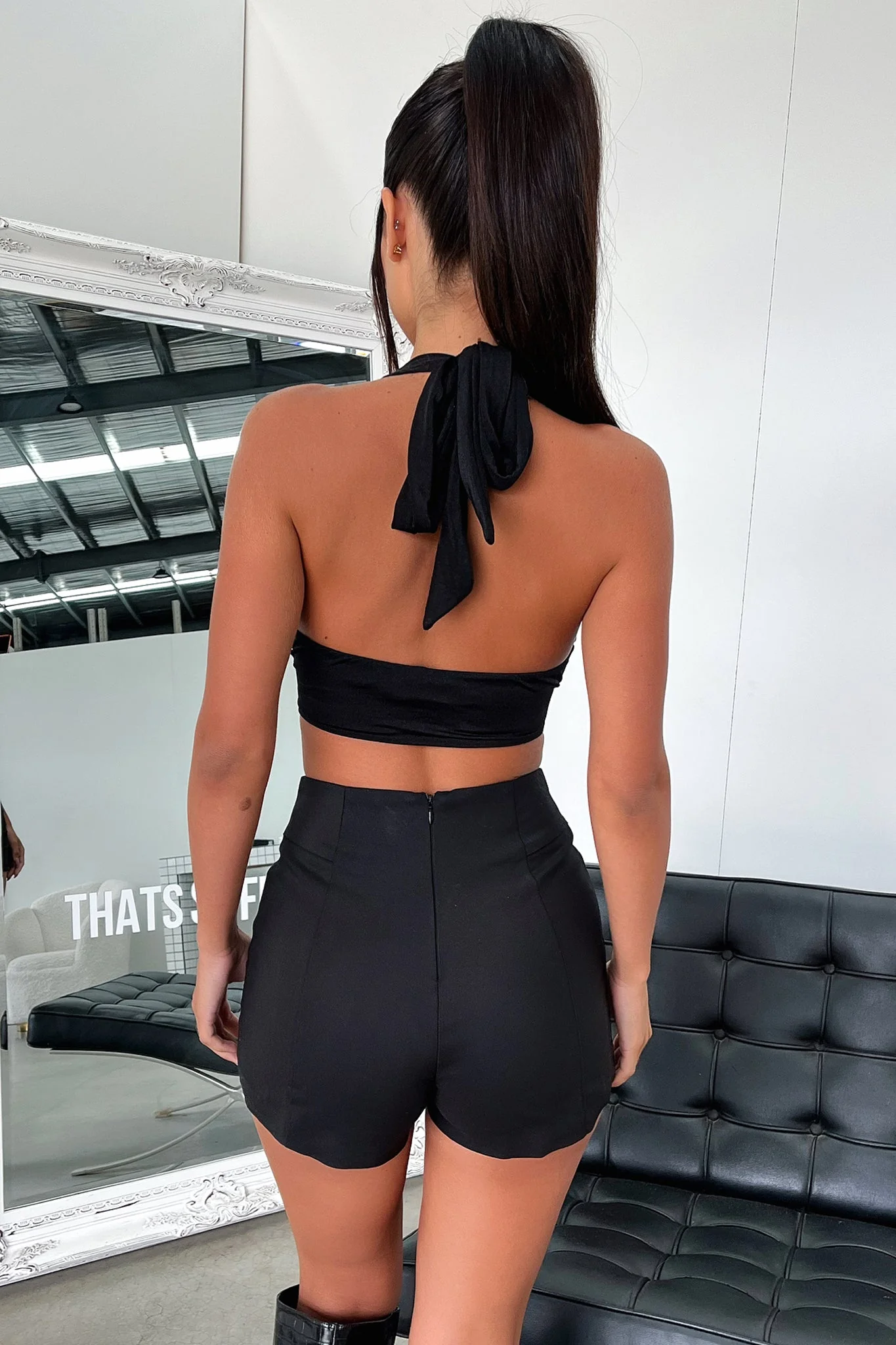 Nixon Crop - Black - XNAUWBI