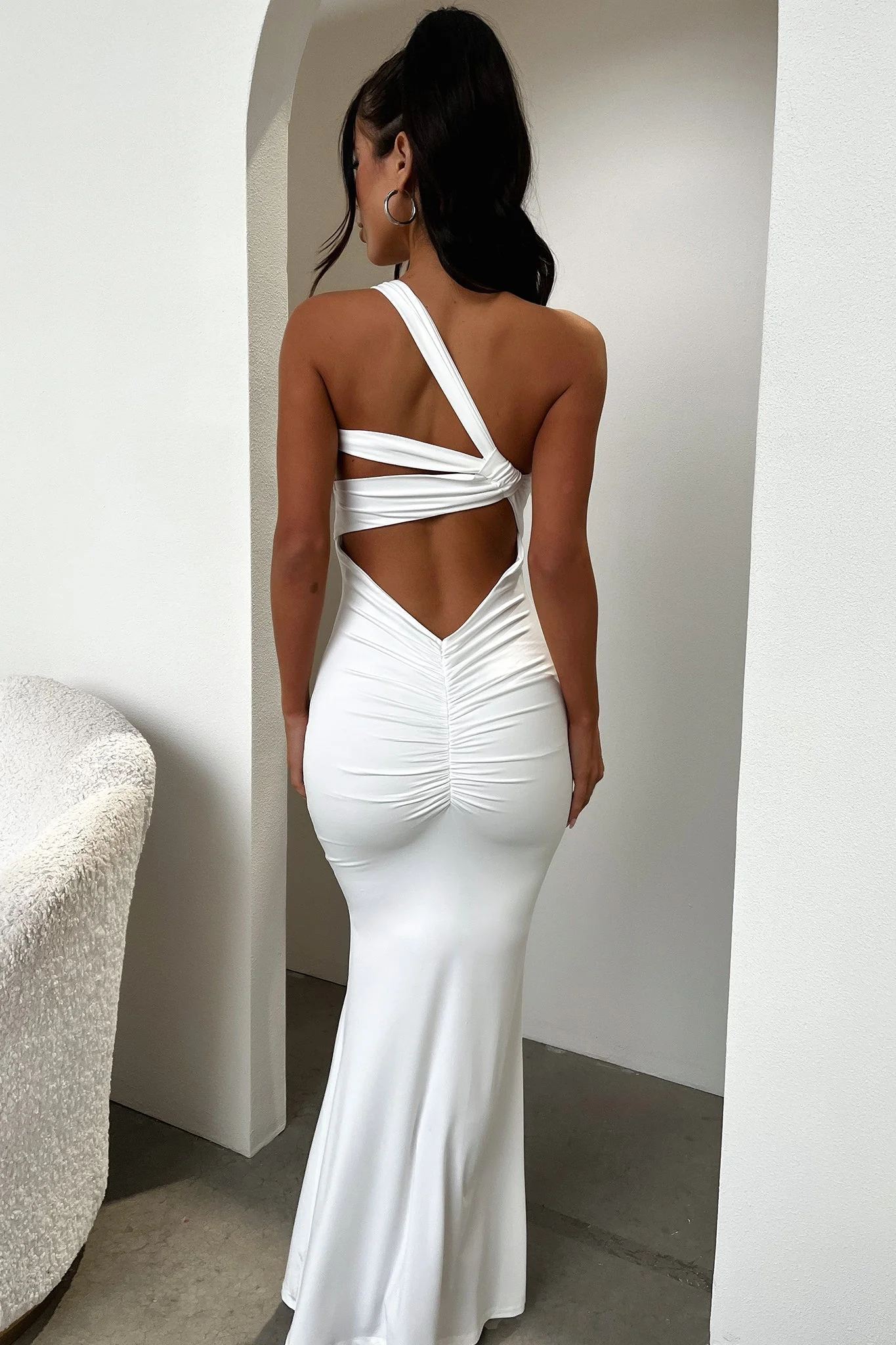 Talisa Maxi Dress - White - XNAUWBI