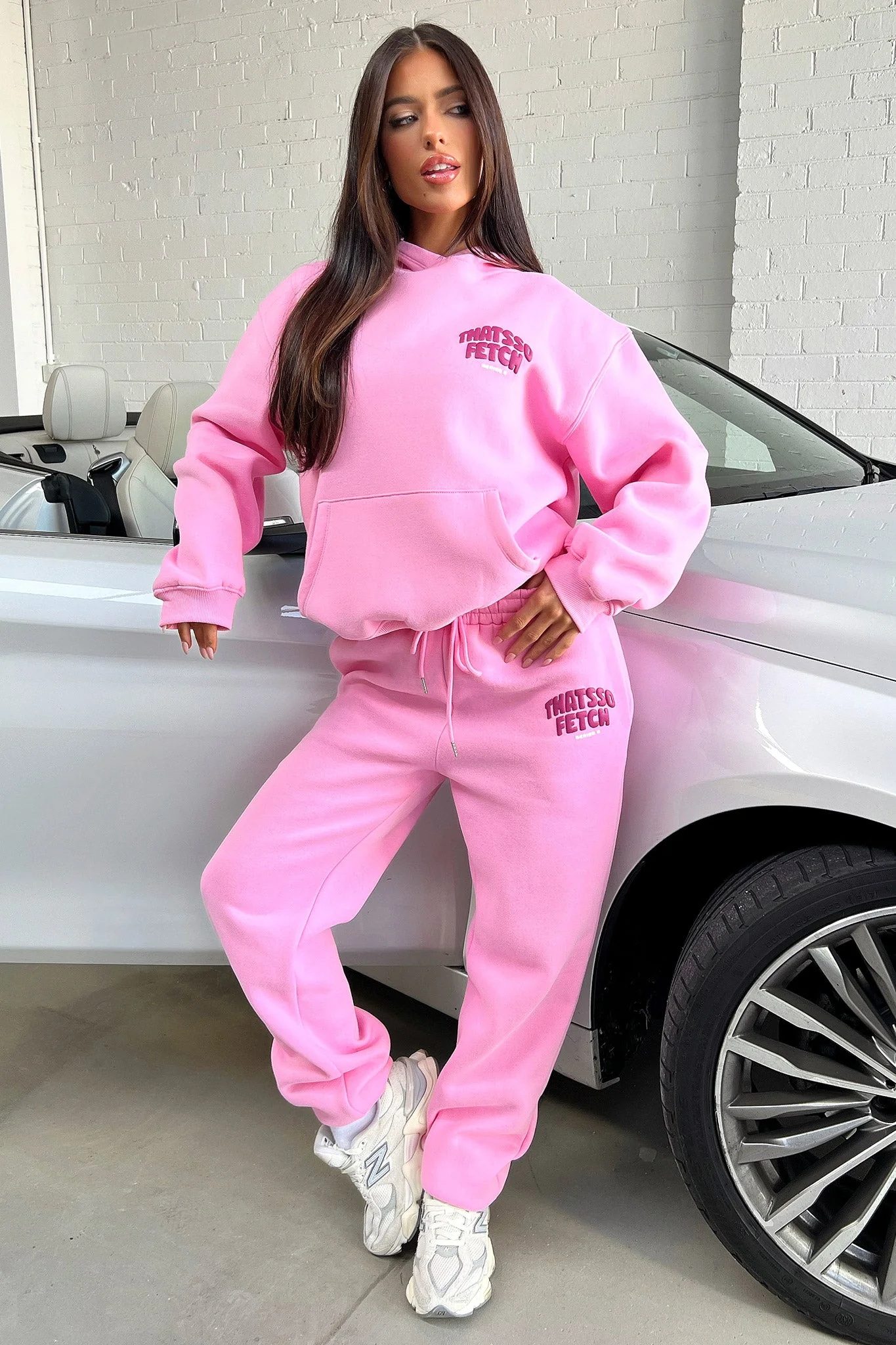 Series 5 Hoodie - Pink/Burgundy - XNAUWBI