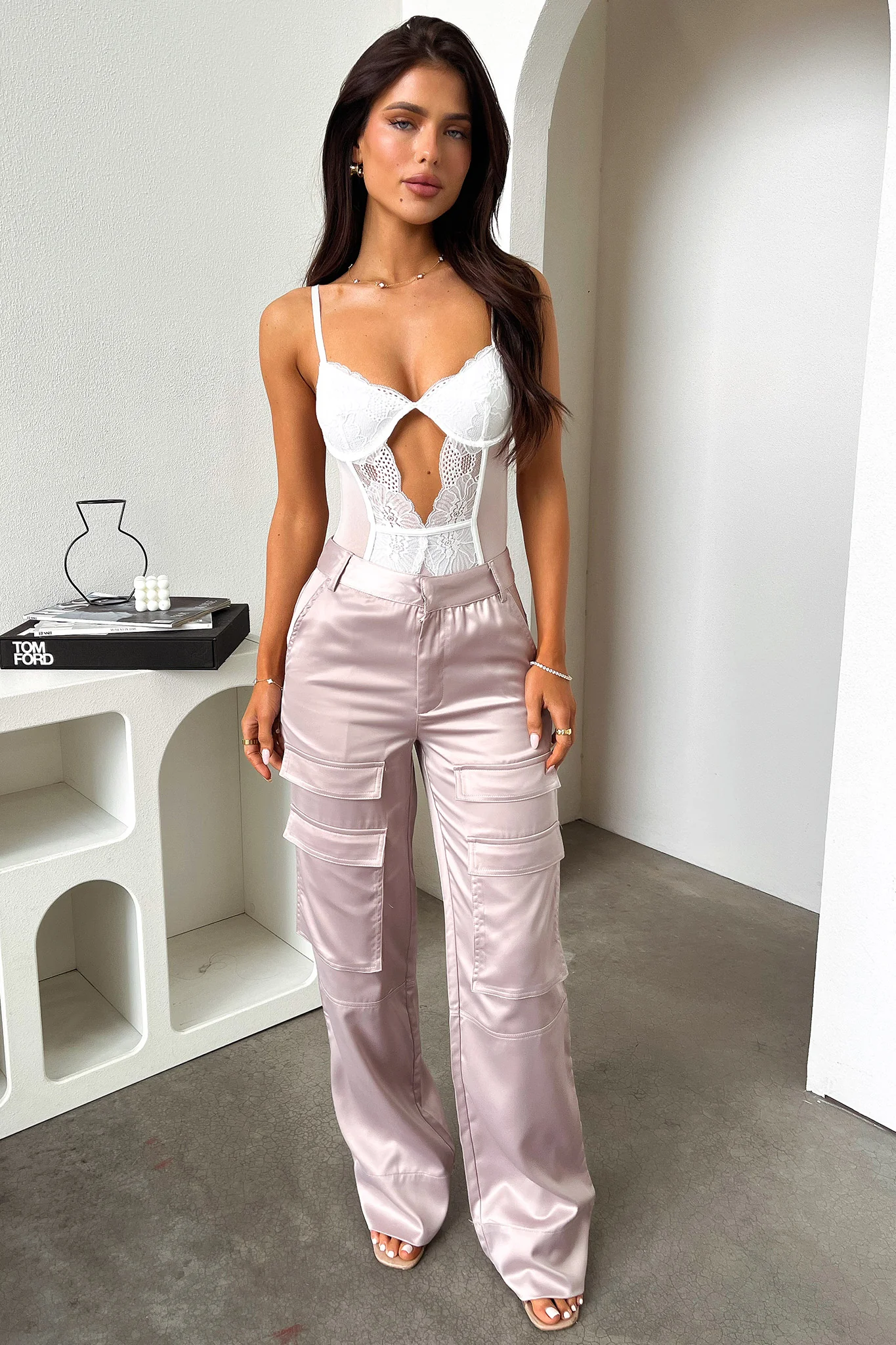 Sophia Pants - Beige - XNAUWBI