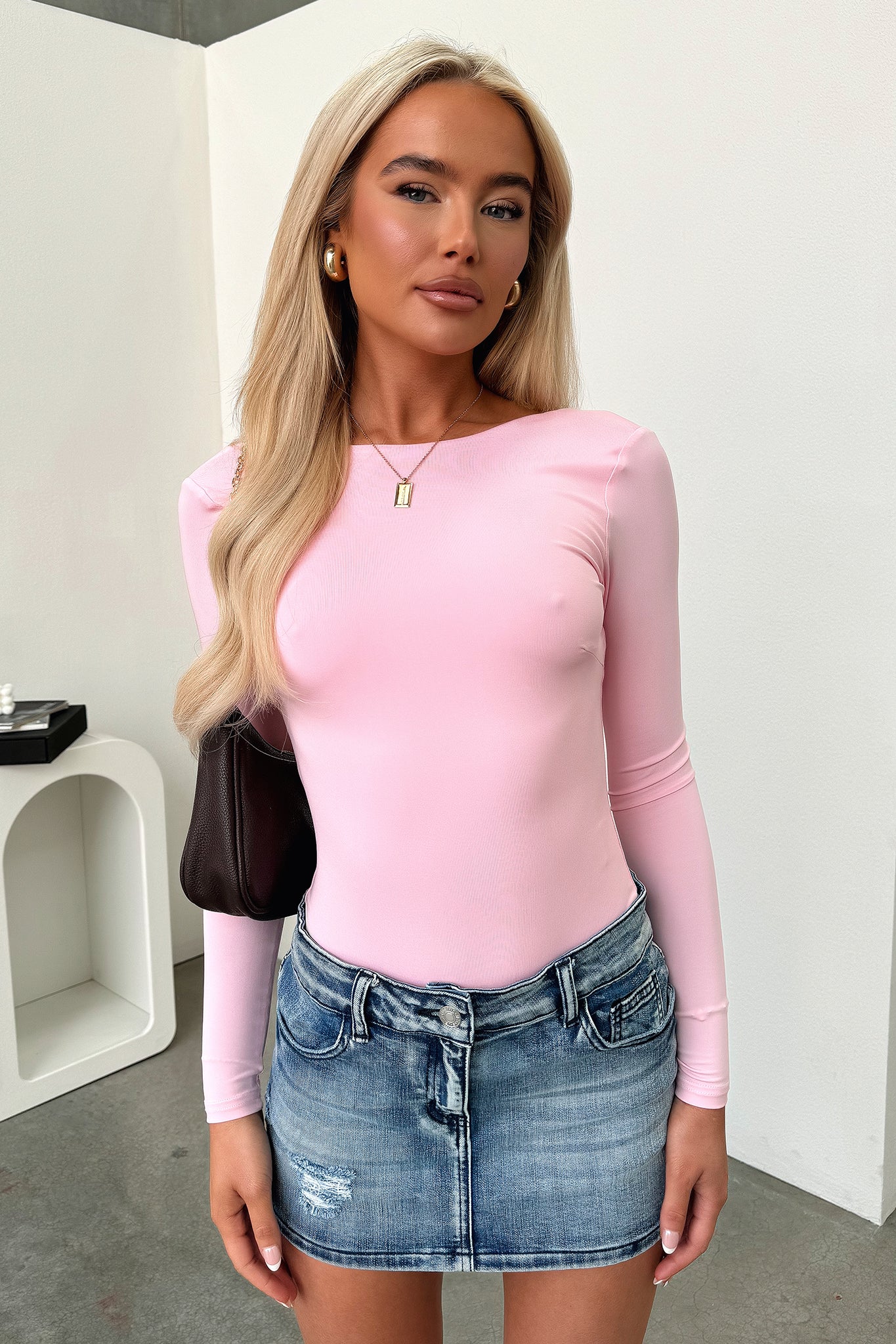 Eve Bodysuit - Pink - XNAUWBI