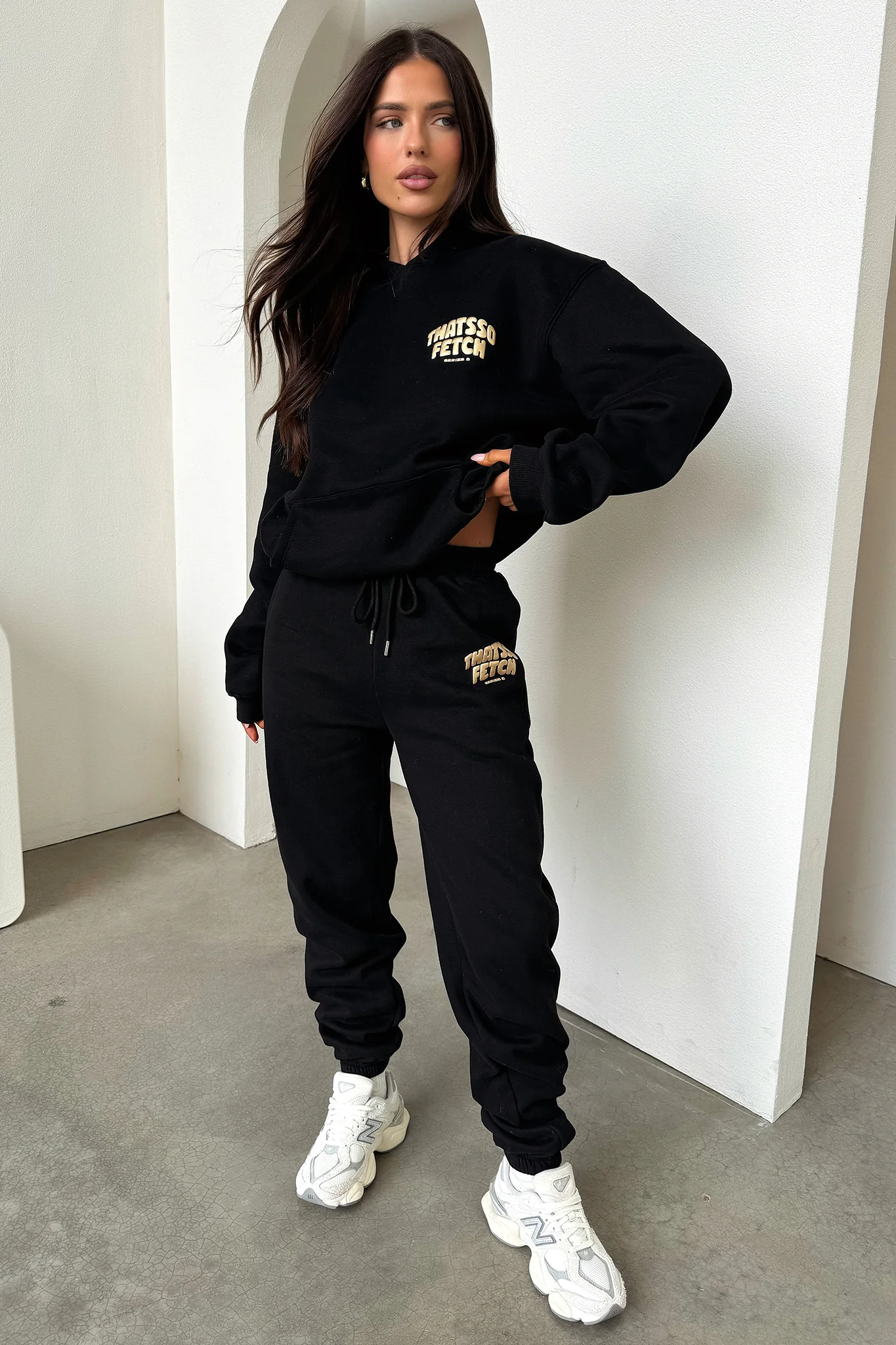 Series 5 Sweatpants - Black/Gold - XNAUWBI