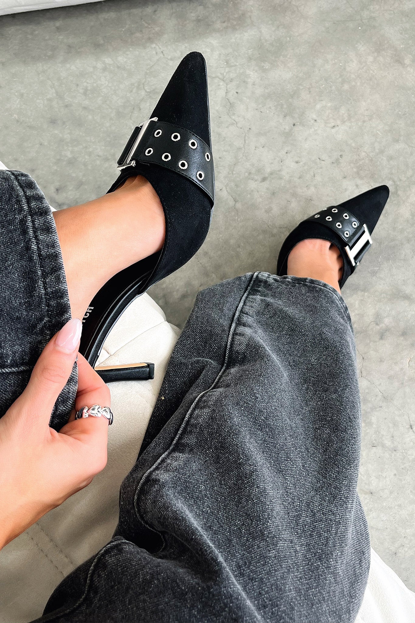 Odina Heels - Black - XNAUWBI