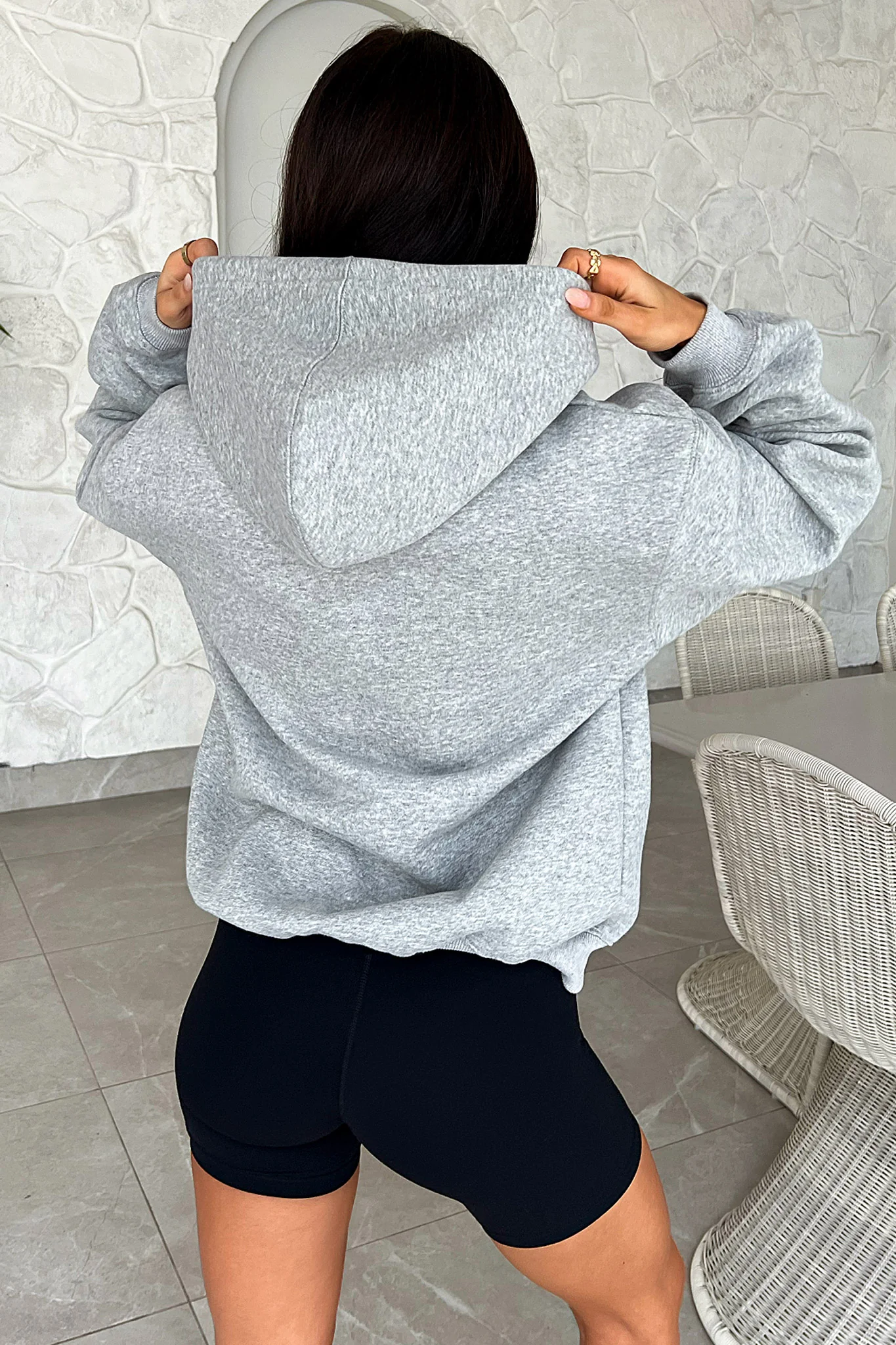 Jaska Hoodie - Grey - XNAUWBI