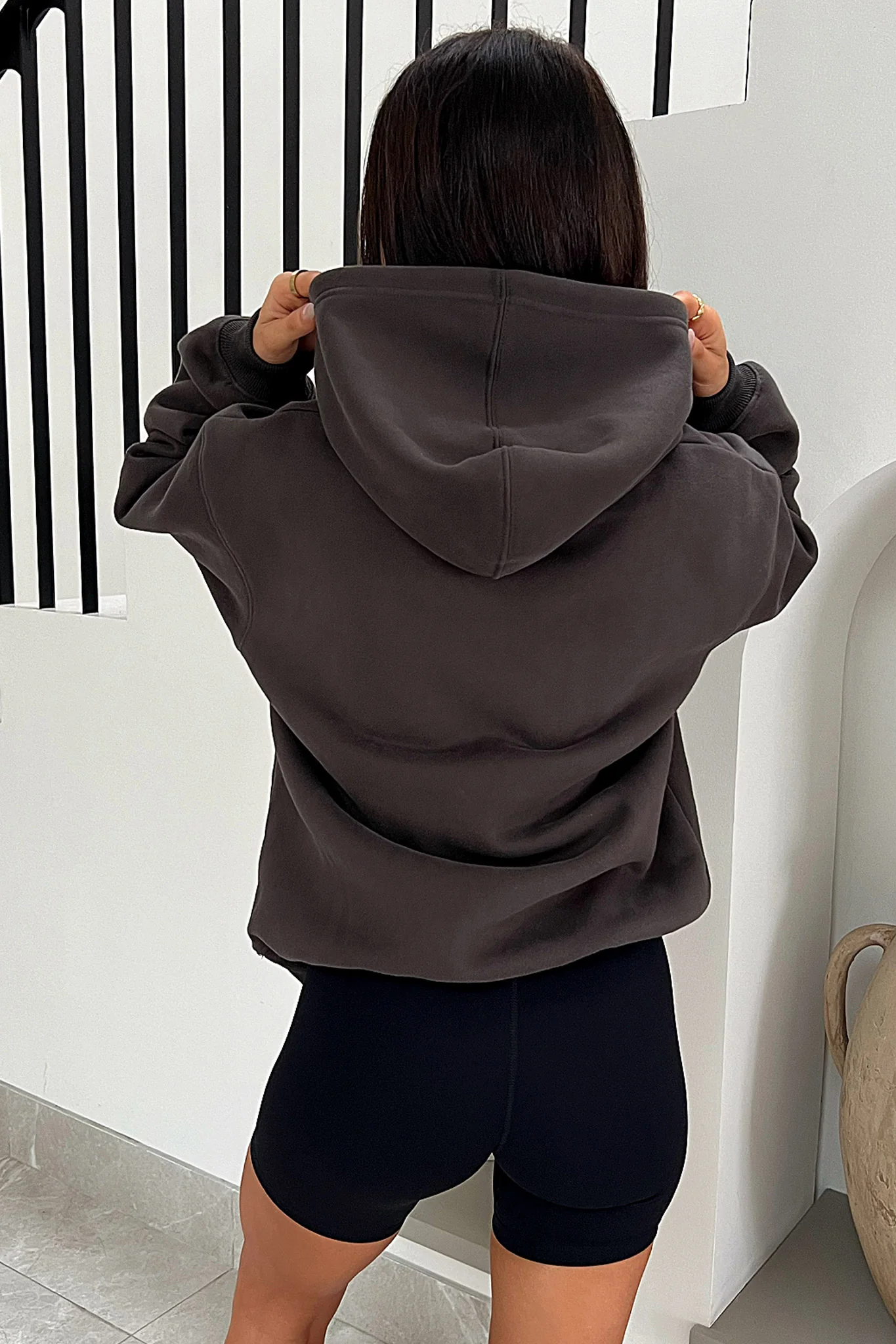 Jaska Hoodie - Charcoal - XNAUWBI