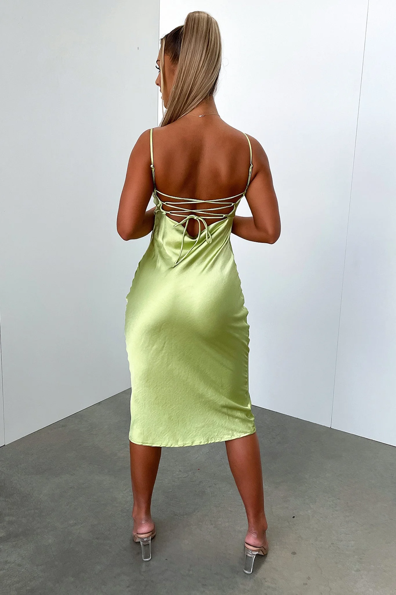 Midnight Dress - Green - XNAUWBI