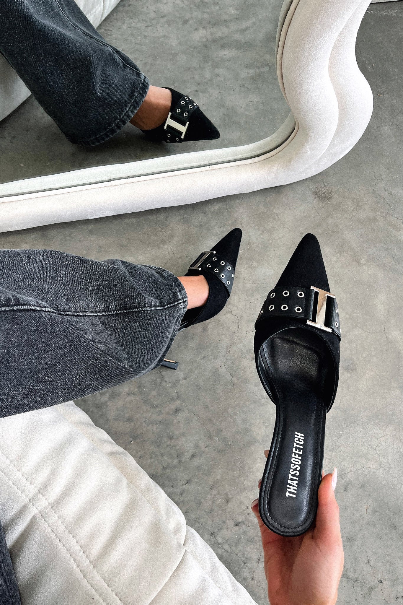 Odina Heels - Black - XNAUWBI