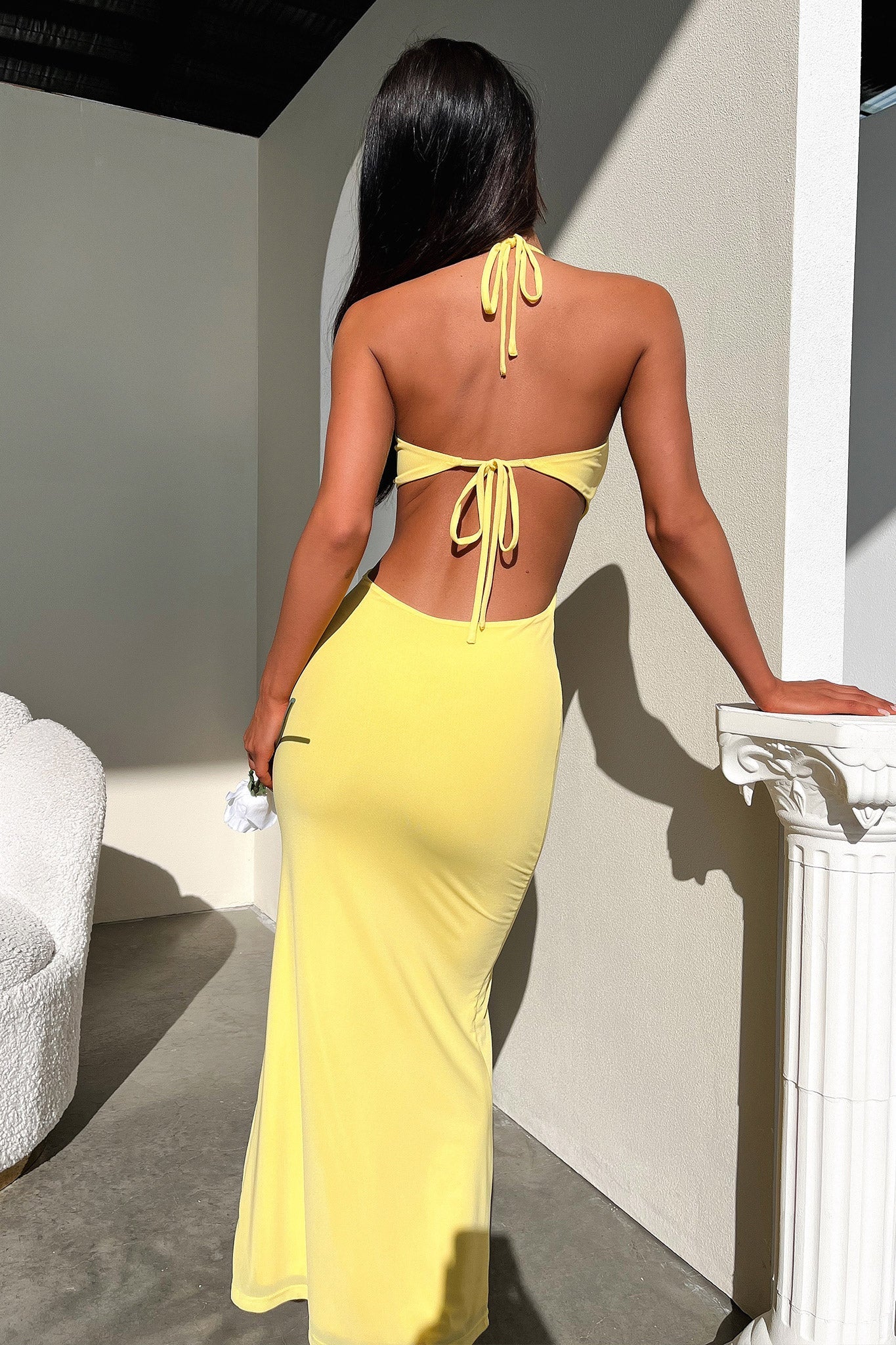 Zaric Maxi Dress - Yellow - XNAUWBI