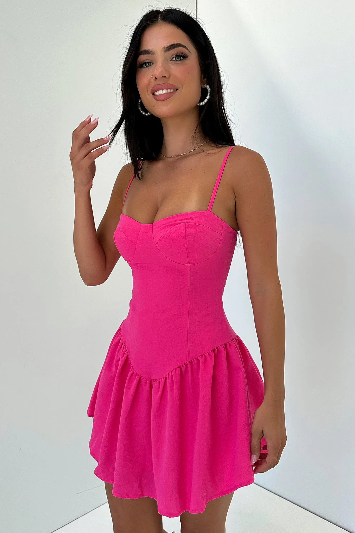 Lahana Dress - Pink - XNAUWBI