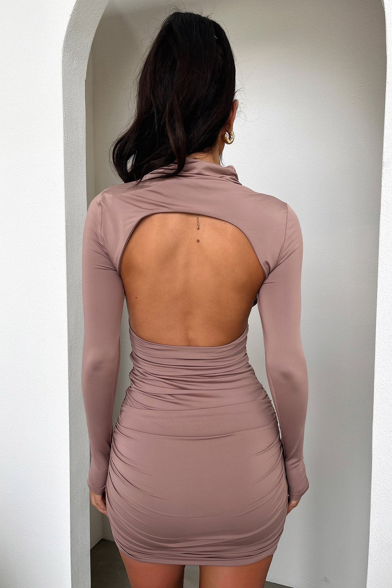 Avaya Dress - Brown - XNAUWBI